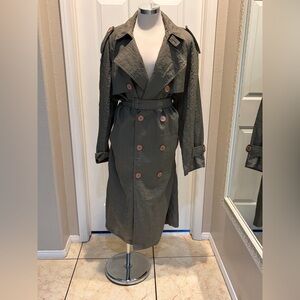 Nylon Trench Coat made by Trans Atlantique